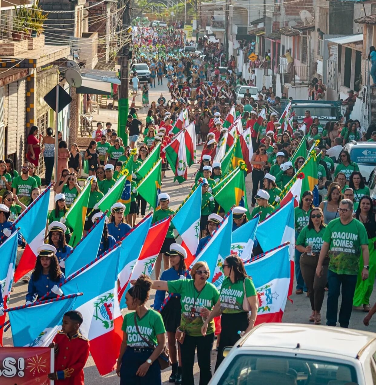 Joaquim Gomes celebra os 208 anos de Alagoas com desfile cívico