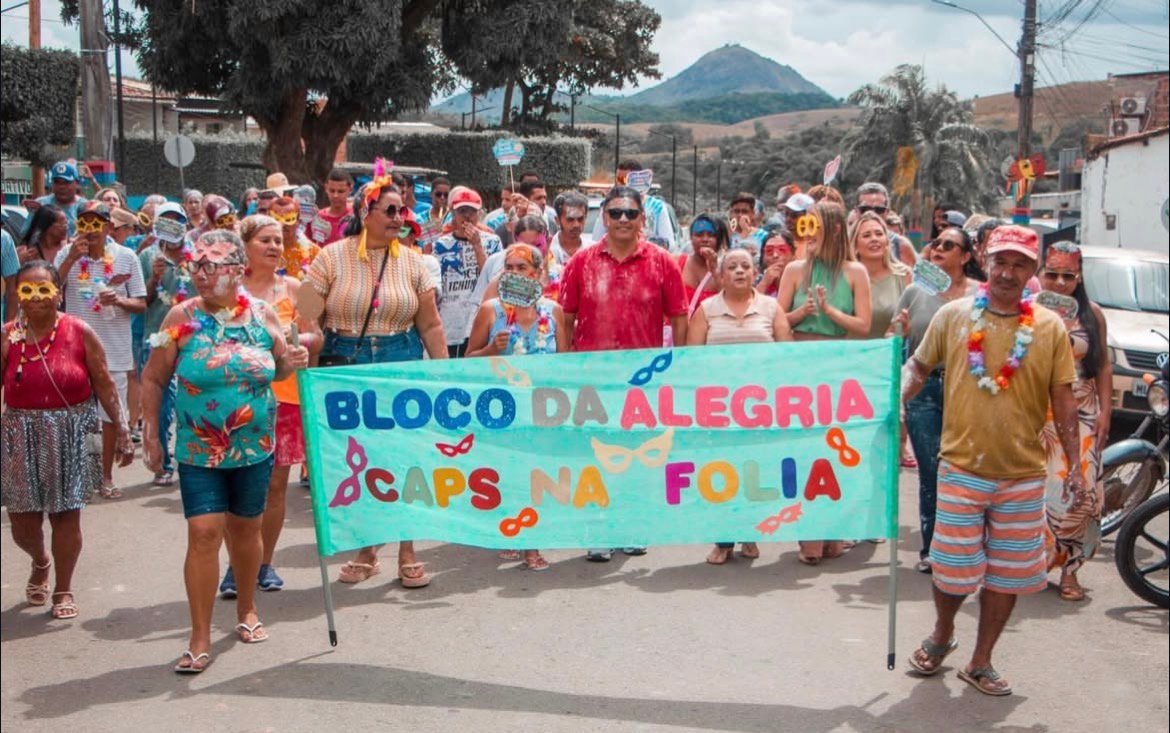 Saúde leva alegria, inclusão e prevenção para o Carnaval em Joaquim Gomes