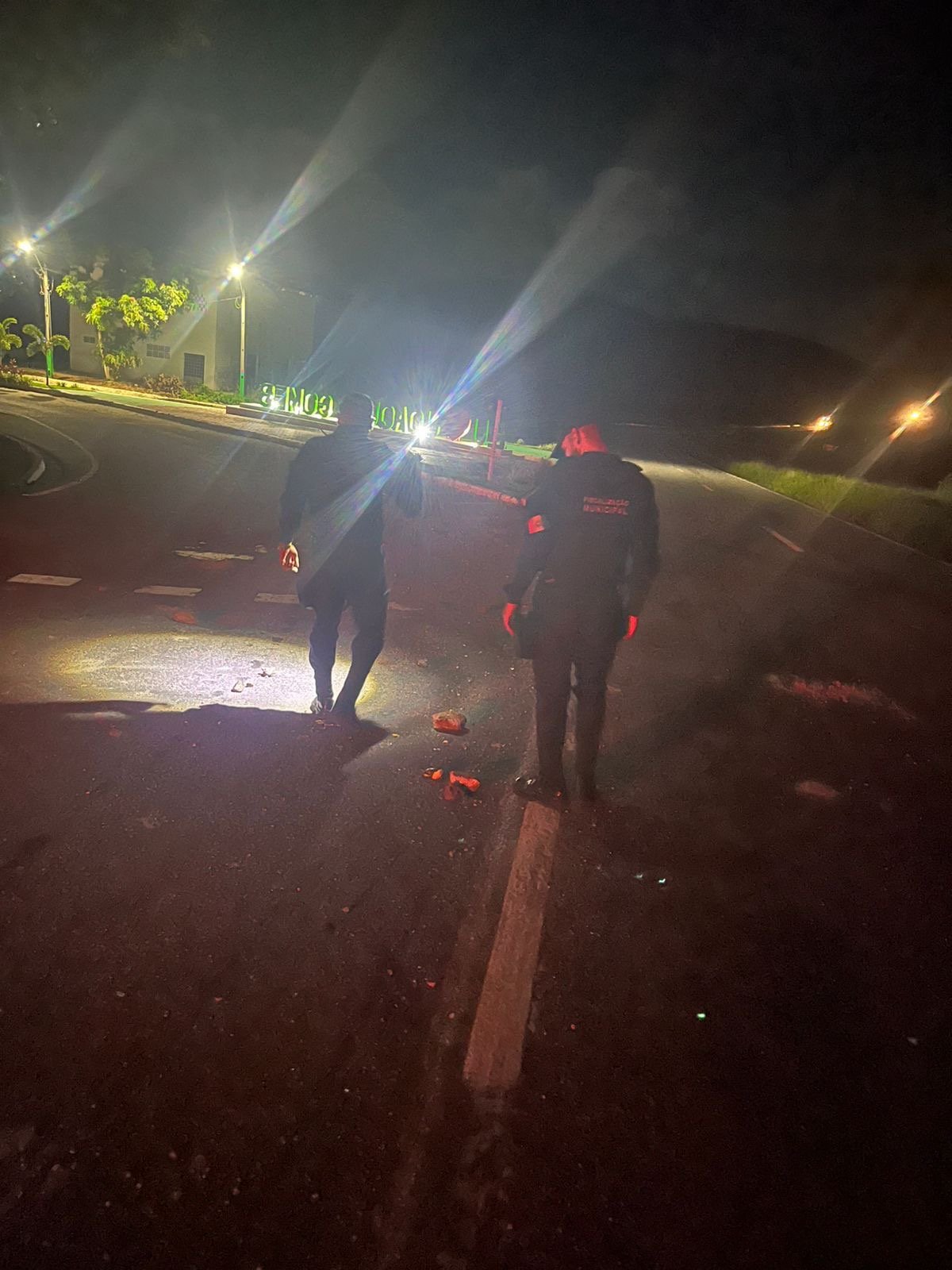 GCM frustra ação de vândalos na BR-101 e garante rodovia segura em Joaquim Gomes