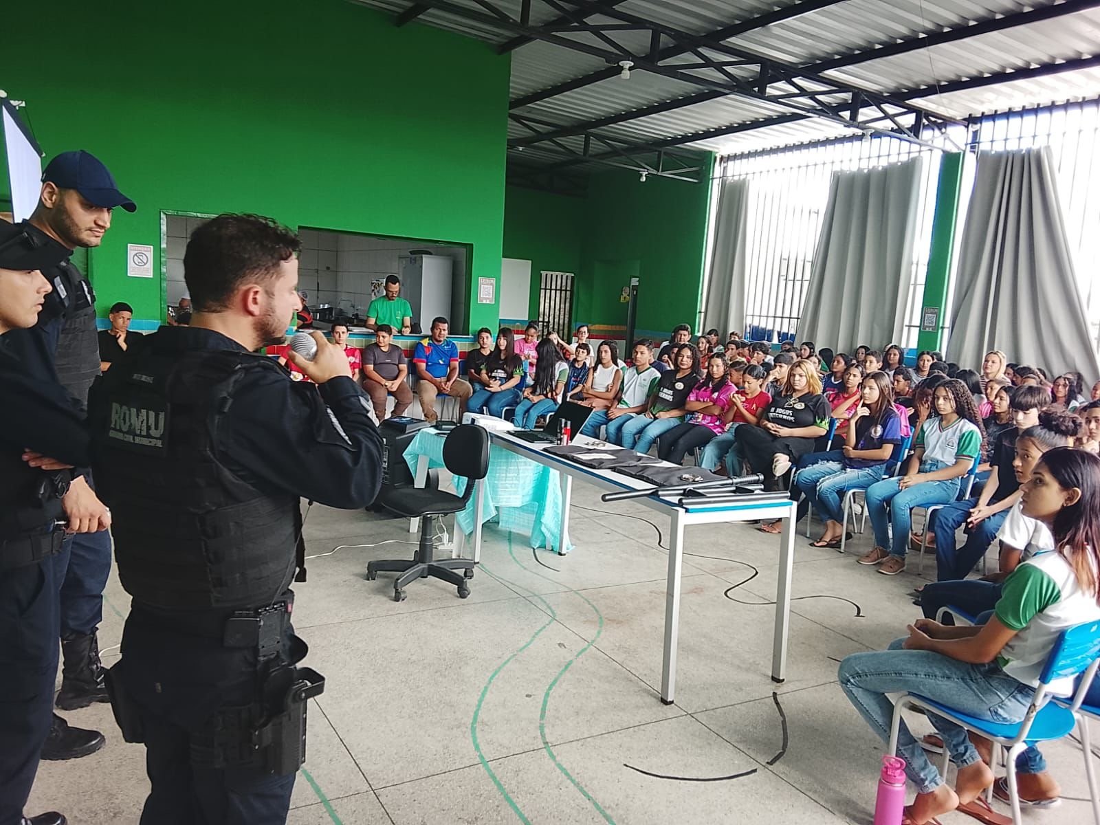 Guarda Municipal leva projeto de cidadania e segurança às escolas de Joaquim Gomes